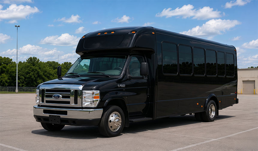 20-passenger minibus for charter in Riverview, FL