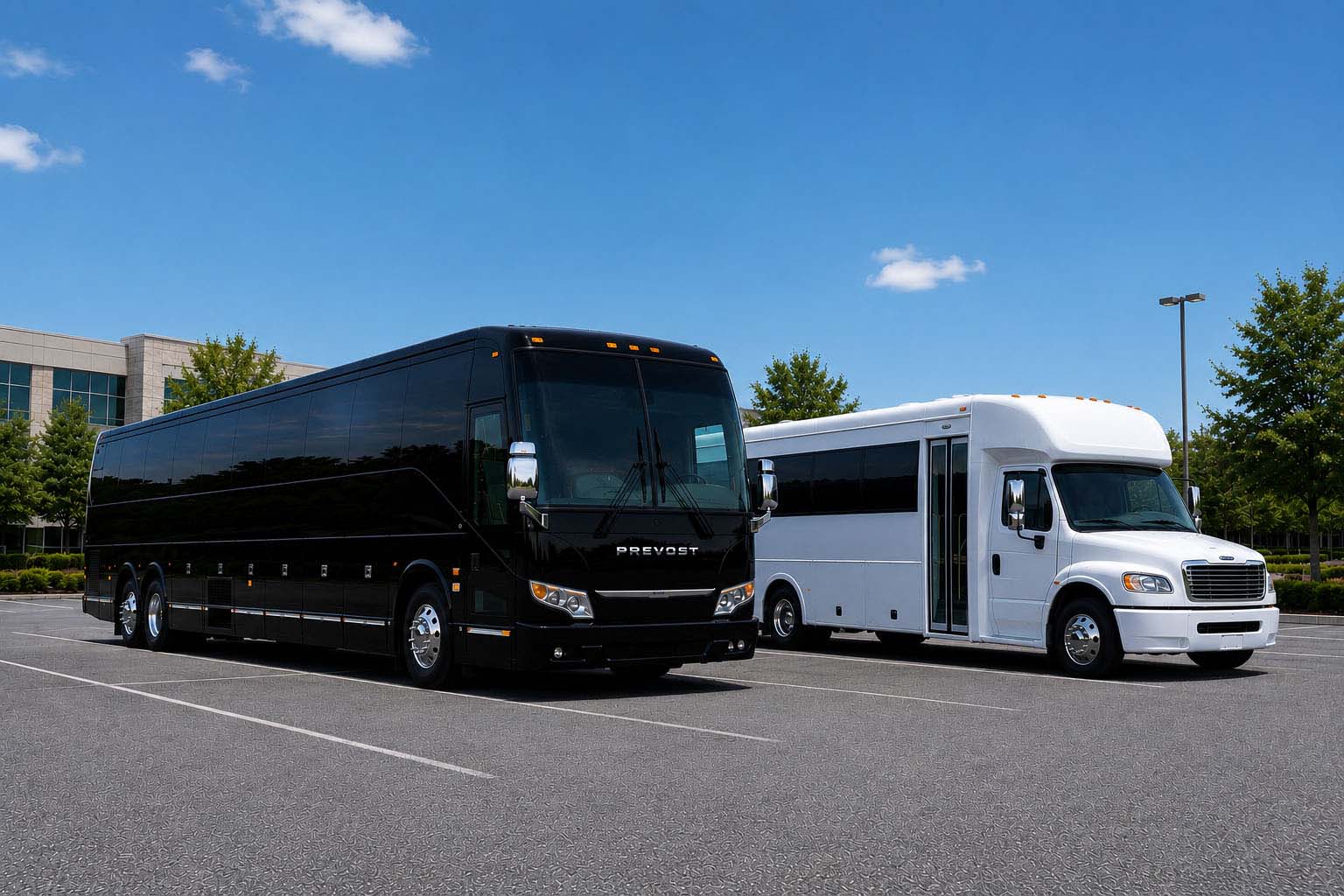 Charter bus rental in Riverview, FL